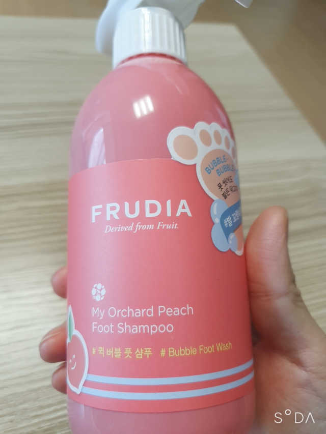 [후르디아] 발끝까지 피치피치해-복숭아 풋샴푸 2개set 리뷰 사진