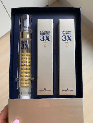 메이준스킨케어 메이준 스킨케어 골드샷 이데베논 3X — 5점을 준 리뷰어가 2020년 5월 올린 사용 사진