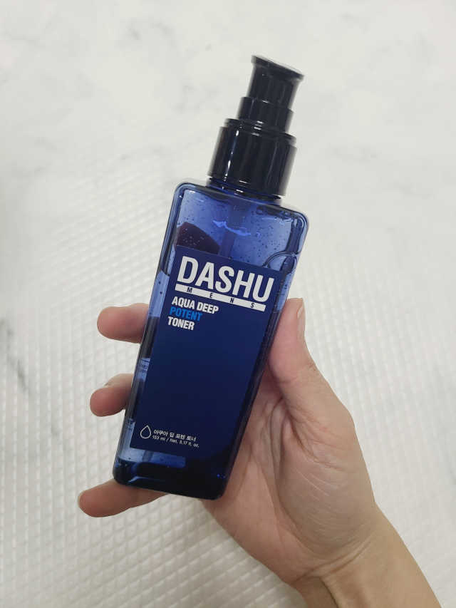 다슈 맨즈 아쿠아 딥 포텐 토너 153ml 리뷰 사진
