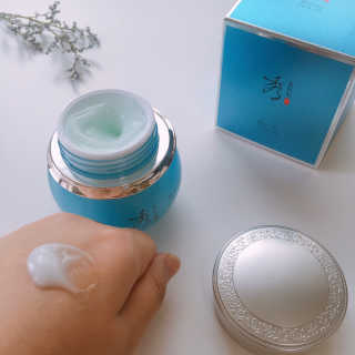 네이처컬렉션 수려한 효비담 수분샘 크림 75ml — 5점을 준 리뷰어가 2020년 4월 올린 사용 사진