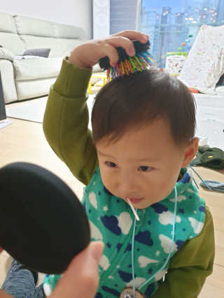 아이캔디 레인보우 볼륨S  브러쉬 컴팩트 블랙 — 5점을 준 리뷰어가 2020년 12월 올린 사용 사진