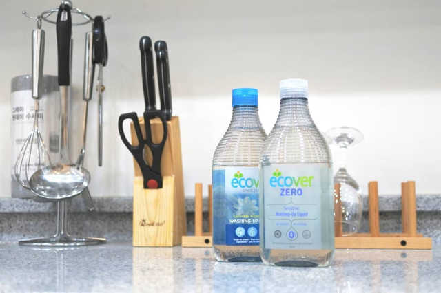 에코버 친환경 주방세제 450ml 무향+카모마일향 리뷰 사진