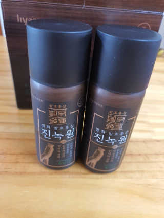 한국야쿠르트 발휘 발효홍삼 진녹綠원 — 5점을 준 리뷰어가 2020년 10월 올린 사용 사진