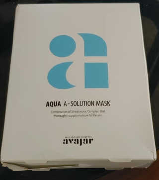 Avajar A-Solution 마스크 — 4.5점을 준 리뷰어가 2020년 12월 올린 사용 사진