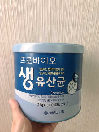 서울약사신협_프로바이오생유산균_2.5G x 100포 — 5점을 준 리뷰어가 2020년 9월 올린 사용 사진