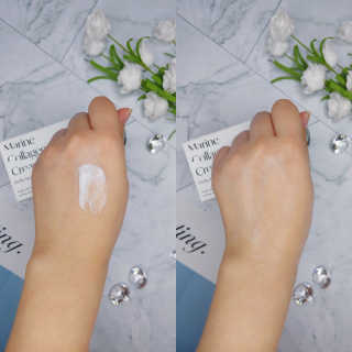 델라본 마린 콜라겐 수분크림 — 5점을 준 리뷰어가 2020년 4월 올린 사용 사진