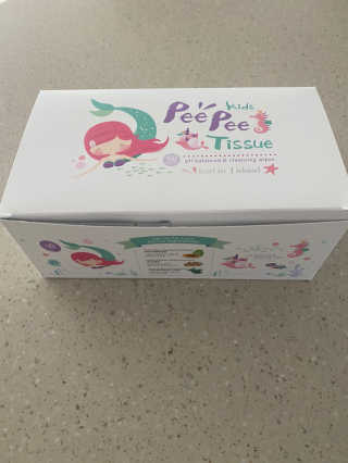 코리인제이아일랜드 키즈 피피티슈  Kids Pee Pee Tissue — 5점을 준 리뷰어가 2020년 10월 올린 사용 사진