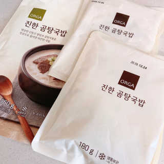 올가홀푸드 건강하고 든든하게, 진한 곰탕국밥과 거금도 미역국밥 — 5점을 준 리뷰어가 2020년 6월 올린 사용 사진