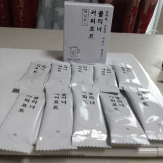 무디메이드 MUDI 커피포트 클리너 2세트 — 5점을 준 리뷰어가 2020년 5월 올린 사용 사진