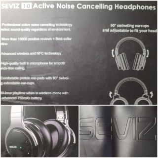 SEVIZ Bluetooth Headphones 10 3color — 5점을 준 리뷰어가 2020년 5월 올린 사용 사진