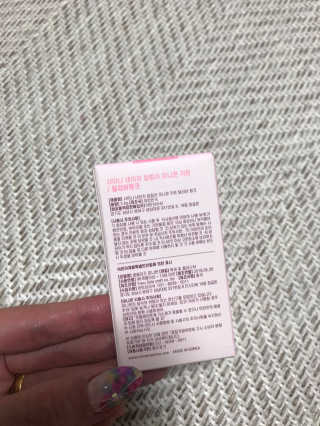 꼬메맘마 네이처 달리아핑크 립컬러 — 5점을 준 리뷰어가 2020년 4월 올린 사용 사진