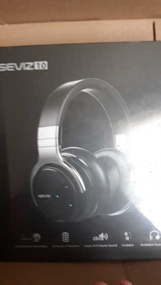 SEVIZ Bluetooth Headphones 10 3color — 5점을 준 리뷰어가 2020년 8월 올린 사용 사진