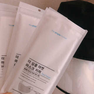 [더심플마켓] 마스크키퍼 — 4점을 준 리뷰어가 2020년 4월 올린 사용 사진
