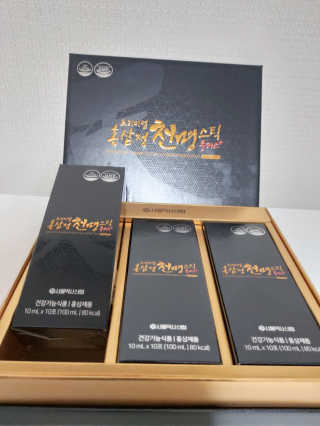 서울약사신협 약사신협_천명플러스스틱_10mlx30포 — 5점을 준 리뷰어가 2020년 9월 올린 사용 사진