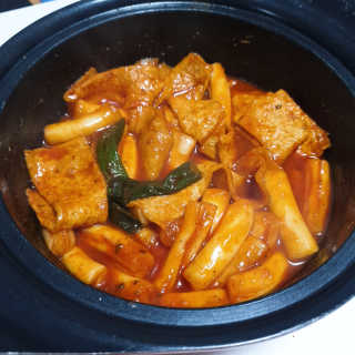 화곡미담 옛날 떡볶이 — 3점을 준 리뷰어가 2020년 4월 올린 사용 사진