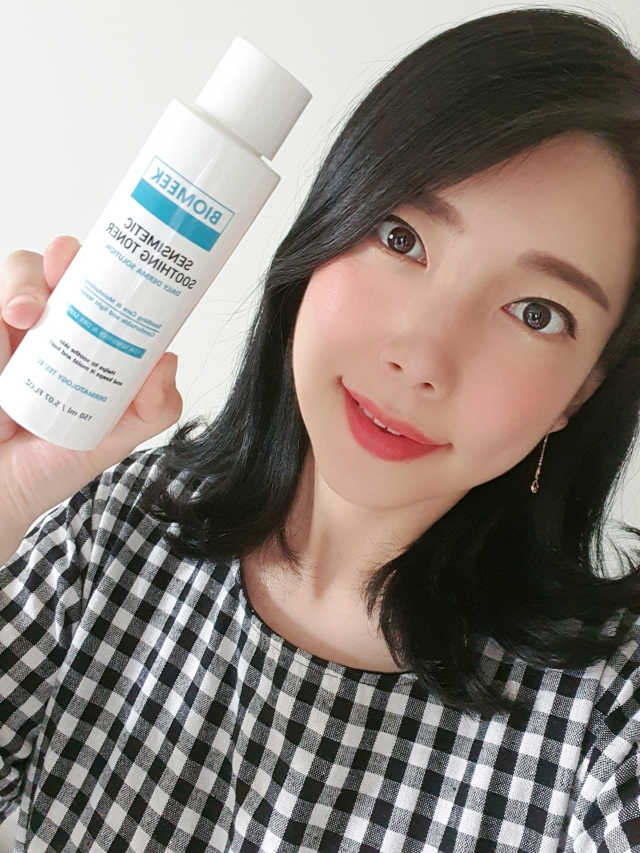 바이오믹 센시메틱 수딩 토너 리뷰 사진
