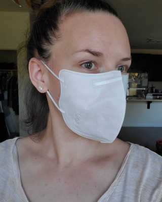 SOOMLAB Mask- Hyper Purifying Breathing Mask — 5점을 준 리뷰어가 2020년 9월 올린 사용 사진