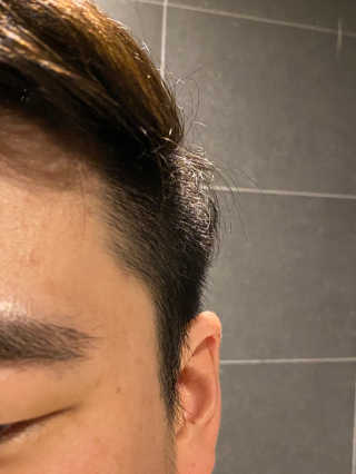 다슈코리아 다슈 포 맨 프리미엄 울트라 본드 젤 다운펌 — 4점을 준 리뷰어가 2020년 9월 올린 사용 사진