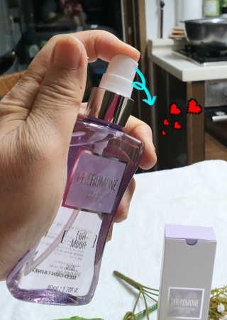 레드컨테이너 페로몬향 퍼퓸 바디미스트 80ml — 5점을 준 리뷰어가 2020년 4월 올린 사용 사진