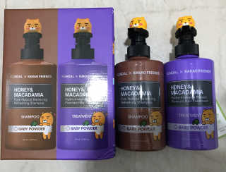 KUNDAL [쿤달 X 카카오프렌즈] 샴푸/트리트먼트 500ml 2구 세트 — 5점을 준 리뷰어가 2020년 11월 올린 사용 사진