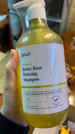 달리프 클로렐라 베러 루트 릴렉싱 샴푸 500ml — 5점을 준 리뷰어가 2020년 11월 올린 사용 사진