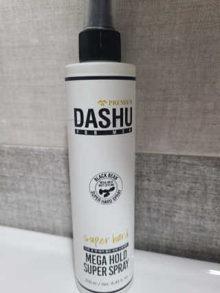다슈코리아 다슈 포 맨 프리미엄 메가 홀드 슈퍼 스프레이 250ml — 5점을 준 리뷰어가 2020년 10월 올린 사용 사진