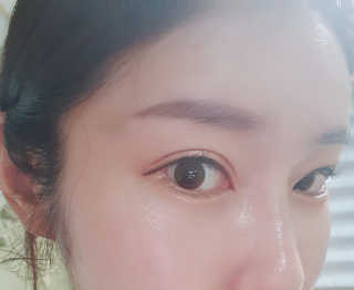 [블랙루즈] 하프하드 드로잉 마스터 아이브로우 3종 — 5점을 준 리뷰어가 2020년 9월 올린 사용 사진
