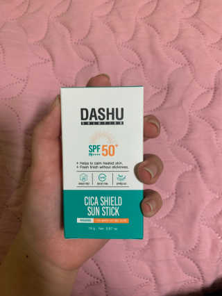 다슈코리아 다슈 솔루션 시카 쉴드 선스틱 — 4점을 준 리뷰어가 2020년 8월 올린 사용 사진
