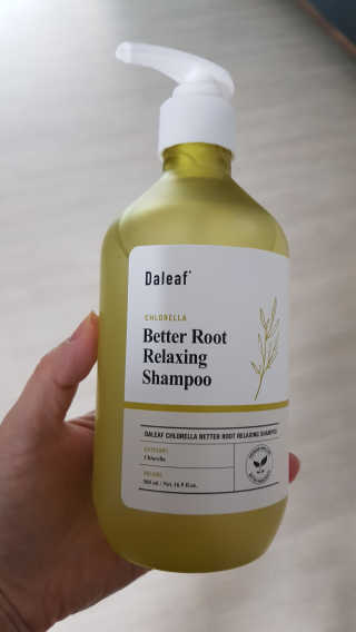 달리프 클로렐라 베러 루트 릴렉싱 샴푸 500ml — 5점을 준 리뷰어가 2020년 12월 올린 사용 사진