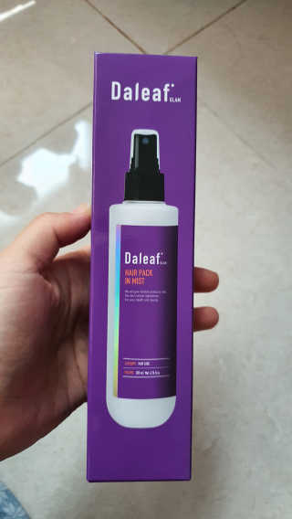 달리프 글램 헤어팩 인미스트 200ml — 5점을 준 리뷰어가 2020년 10월 올린 사용 사진