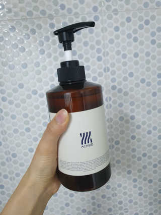 에이처드 유산균 탈모 샴푸 500ml — 4점을 준 리뷰어가 2020년 8월 올린 사용 사진