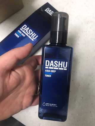 다슈코리아 다슈 맨즈 아쿠아 딥 포텐 토너 153ml — 4점을 준 리뷰어가 2020년 9월 올린 사용 사진