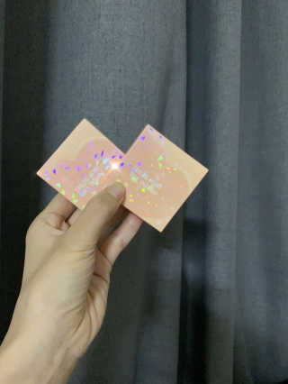 [블랙루즈] 크리스탈 하트 락 섀도우 4종 중 택1 — 5점을 준 리뷰어가 2020년 9월 올린 사용 사진