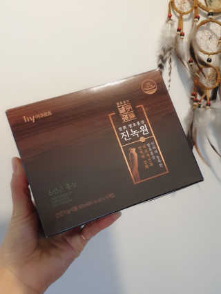 한국야쿠르트 발휘 발효홍삼 진녹綠원 — 5점을 준 리뷰어가 2020년 11월 올린 사용 사진