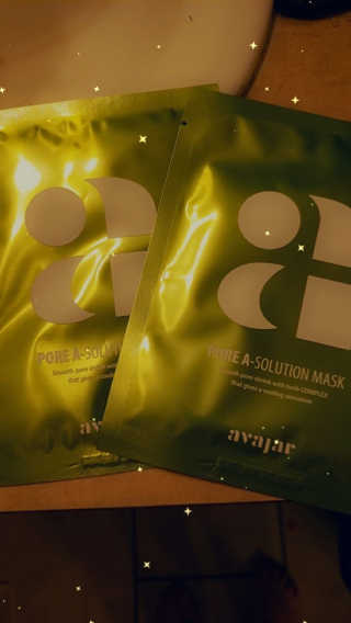 Avajar A-Solution 마스크 — 5점을 준 리뷰어가 2020년 12월 올린 사용 사진
