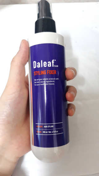 달리프 글램 스타일링 픽서 200ml — 4점을 준 리뷰어가 2020년 11월 올린 사용 사진