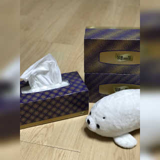 잘풀리는집 부드러운 모이스처 보습 미용 티슈 230매 — 5점을 준 리뷰어가 2020년 9월 올린 사용 사진