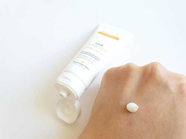 BIOMEEK UVM SUNBLOCK 리뷰 사진