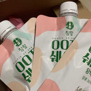 [꾸콤] 참참 OOTD쉐이크 담백한 일주일세트 50g x 5 — 5점을 준 리뷰어가 2020년 11월 올린 사용 사진