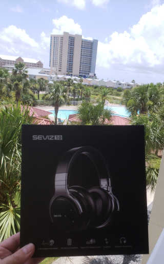 SEVIZ Bluetooth Headphones 10 3color — 5점을 준 리뷰어가 2020년 6월 올린 사용 사진