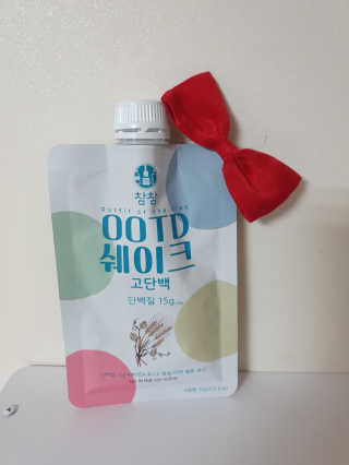 [꾸콤] 참참 OOTD쉐이크 고단백 일주일세트 50g x 5 — 5점을 준 리뷰어가 2020년 11월 올린 사용 사진