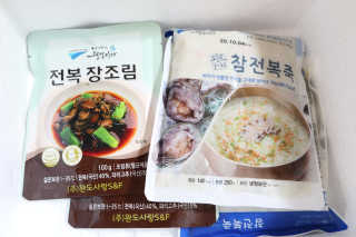 바다는다웰빙이다 완도사랑 전복죽 250g - 2팩 + 전복장조림 2팩 — 5점을 준 리뷰어가 2020년 9월 올린 사용 사진