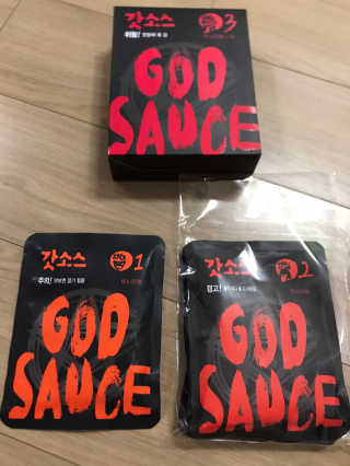 갓소스 만능양념소스 60gx4팩 1,2,3단계샘플러60gx3팩 — 4점을 준 리뷰어가 2020년 6월 올린 사용 사진