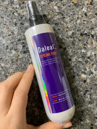 달리프 글램 스타일링 픽서 200ml — 4점을 준 리뷰어가 2020년 5월 올린 사용 사진