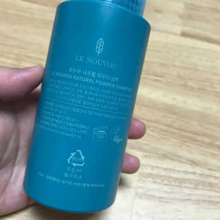 LE NOUVOU 내추럴파우더샴푸 보틀 95g — 5점을 준 리뷰어가 2020년 6월 올린 사용 사진