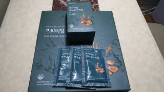 서울약사신협 약사신협_생녹용 진액_70ml x 30포 — 4점을 준 리뷰어가 2020년 9월 올린 사용 사진