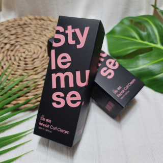ATS스타일 뮤즈 ATS 스타일 뮤즈 리페어 컬 크림 50ml X 2EA — 4.5점을 준 리뷰어가 2020년 11월 올린 사용 사진