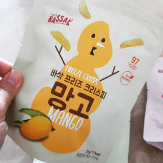 BASSAK 바삭 프리즈 크리스피 3종 — 4점을 준 리뷰어가 2020년 9월 올린 사용 사진