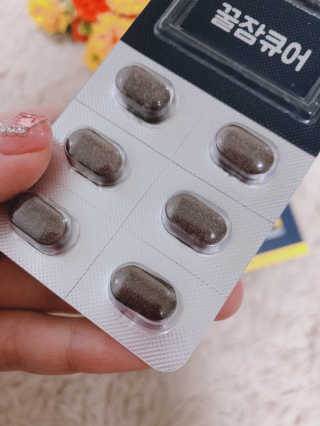 조은약초 꿀잠큐어 제주 감태추출물 감태정 600mg — 5점을 준 리뷰어가 2020년 4월 올린 사용 사진