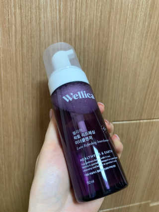 웰리카_V CARE 웰리카 락토 리프레싱 이너클렌저 — 5점을 준 리뷰어가 2020년 11월 올린 사용 사진